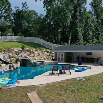Mainline Backyard Poolside Retreat