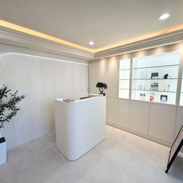 CURIVA Med Spa – Commercial Interior Design & Build, Los Angeles, CA