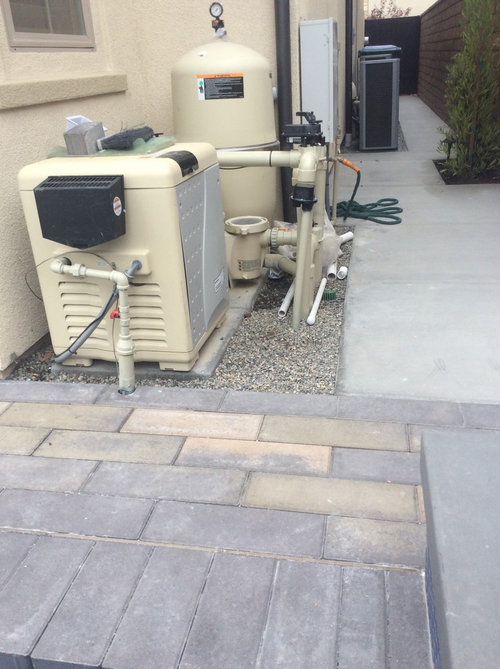 Hiding Pool Equipment