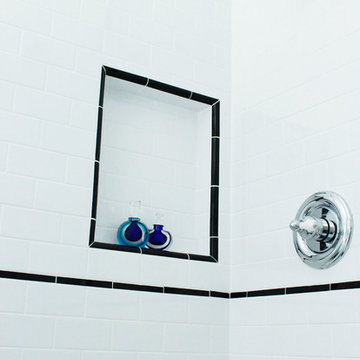Hollywood Hills, Art Deco bathroom