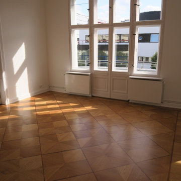 Mommsenstraße 1 Restaurierung Tafelparkett