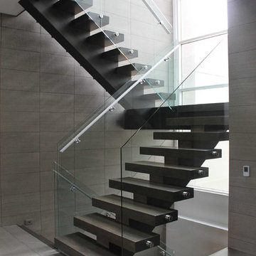 Open Riser Stairs