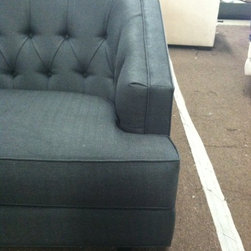 Round Tufted Sofa - Sofas