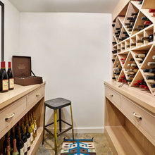 Basement Bar and Wine Storage