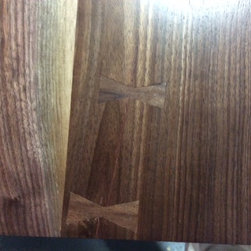 Solid Walnut Live Edge Dining Table - Dining Tables