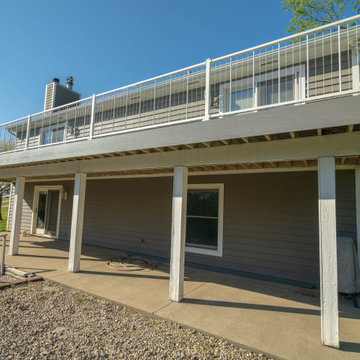 Composite & Cable Rail Deck