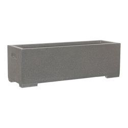 AuthenTEAK Lightweight Fiberglass Planters - Outdoor Pots And Planters