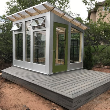 Studio Sprout with Custom Composite Deck and Planting