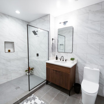 South Loop Modern Bathroom Renovation
