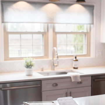 Transitional Family Kitchen