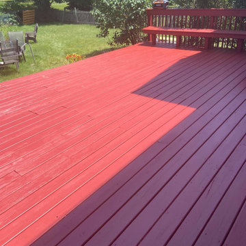 Deck Staining