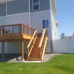 Front Patio, Small Retaining Wall, Fence Installation - Products