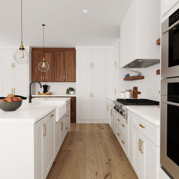 A Sophisticated Kitchen Design with Cutting-Edge Style