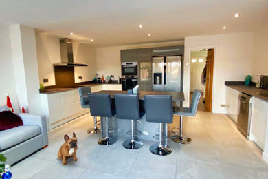 This is an example of a kitchen in Berkshire.