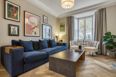 This is an example of a victorian living room in London.