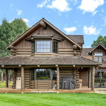 Vandevert Ranch Historic Homestead with NanaWall Aluminum Clad Folding Doors