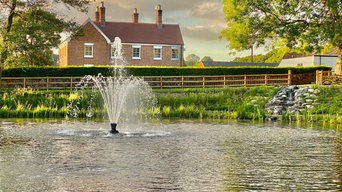 SS2 Delmar Aerating Fountain & AirPro 4 Diffused Aeration Hodnet, Shropshire