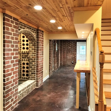 Springdale Road - Basement Renovation with Wine Cellar