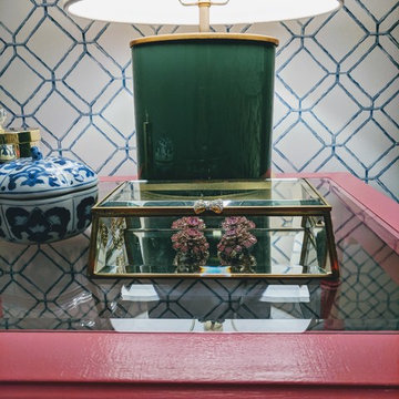 Hollywood Regency Guest Bedroom