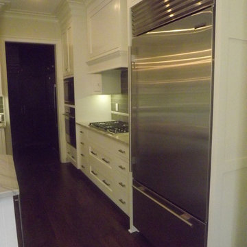 Kitchen Appliance Wall, Plaza Condo, Kansas City, MO