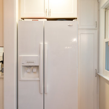White Crisp Kitchen Remodel