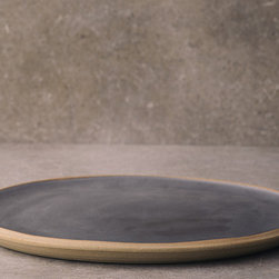 Purple/ Blue Glaze Plate by deVOL - Dinner Plates