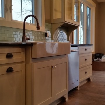 Lake cottage kitchen