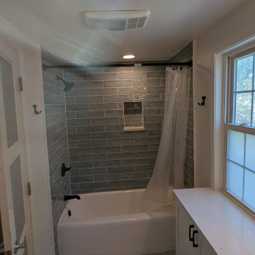 Bathroom Remodel with Layout Redesign