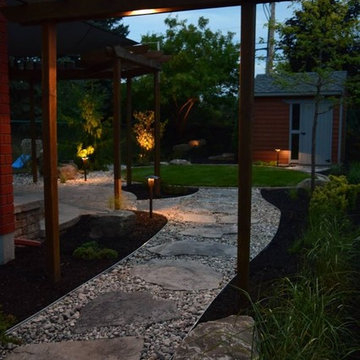 Zen backyard