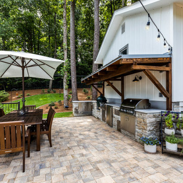 Custom Outdoor Living Backyard Retreat