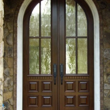 Our Work- "Sayre" Double Door Set, True Radius