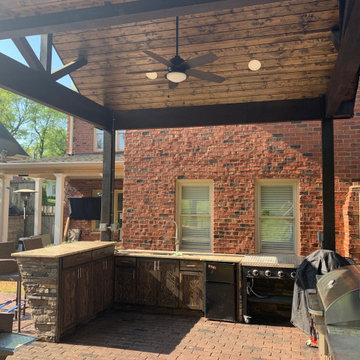 Nashville Outdoor Kitchen & Pavilion