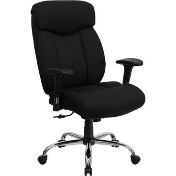 Big and Tall Office Chair GO-1235-BK-FAB-A-GG