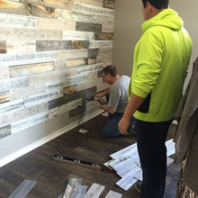 Reclaimed/Barn Wood Accent wall ideas