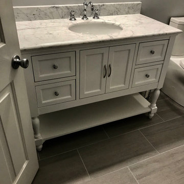 Bathroom remodels Chester county PA (several different projects)