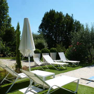 Un jardin à Anduze