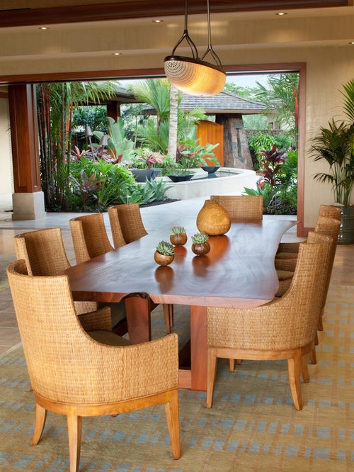 Our 25 Best Tropical Dining Room Ideas & Remodeling Photos Houzz