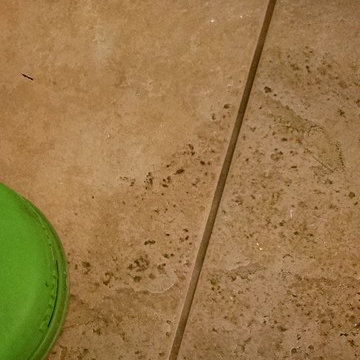 Tile floor cleaning