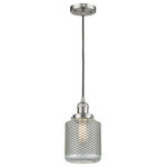 Innovations Lighting - 1-Light Dimmable LED Stanton 6" Mini Pendant, Brushed Satin Nickel - One of our largest and original collections, the Franklin Restoration is made up of a vast selection of heavy metal finishes and a large array of metal and glass shades that bring a touch of industrial into your home.