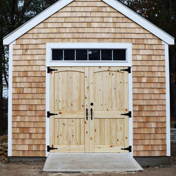 Jimmy's cedar shake shed