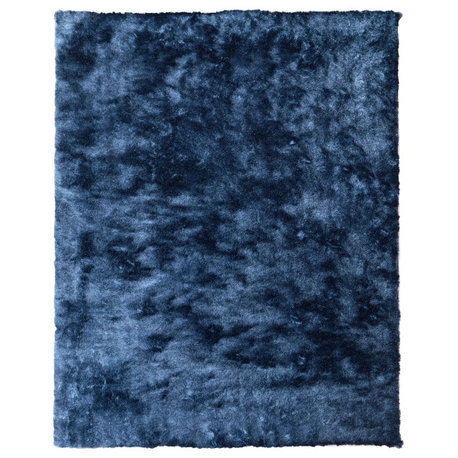 Armada R4550 Modern/Luxury & Glam/Casual Rug, Blue, 7'6"x9'6"