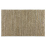 Uttermost - Uttermost Tobais 8x10 Rug - Beige - Rescued Italian Beige And Gray Leathers Hand Woven With Natural Hemp. This Rug Is Not Recommended For High Traffic Areas.