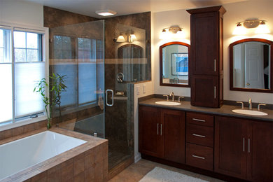 Example of a classic bathroom design in Baltimore