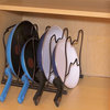 Kitchen Cabinet Pantry Pan and Pot Lid Organizer Rack Holder