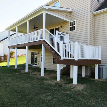 Replacement Deck with Roof