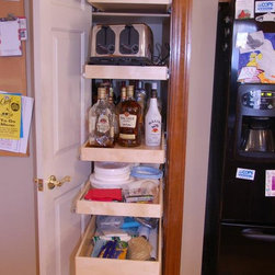 Pull Out Shelves - Pantry Cabinets