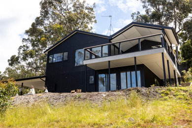 Modern house exterior in Geelong.