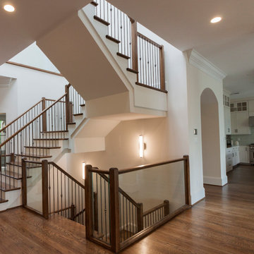 Project #44 | Contemporary Staircase with Skylit Stairwell