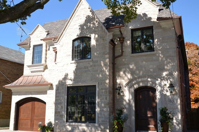 Inspiration for a timeless exterior home remodel in Toronto
