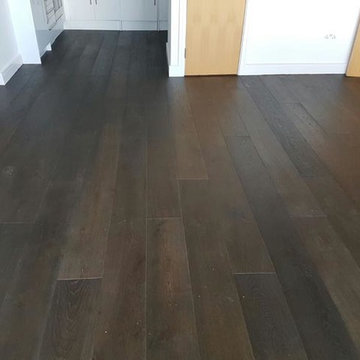Supply & Install Dark Wood Flooring to Room